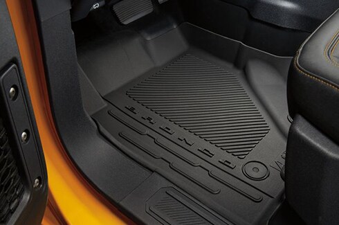 Discover Ford Bronco Accessories in PR, Floor Liners - For Vinyl Flooring, 2-Door